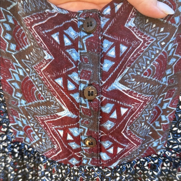 Free People Multicolor Geometric Dress XS - Picture 3 of 6